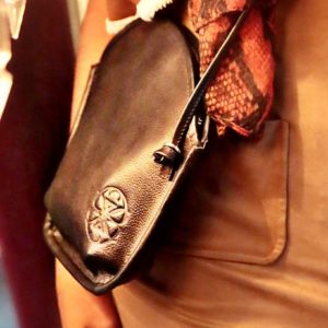 Sarah Li Ebene Clutch Bag