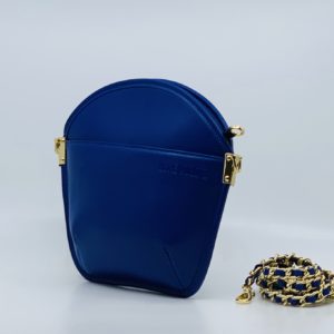 Pochette Sarah Li Majorelle Microfibre