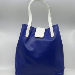 Shopping bag Aicha Majorelle Microfibre