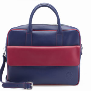 cartable rouge et bleu