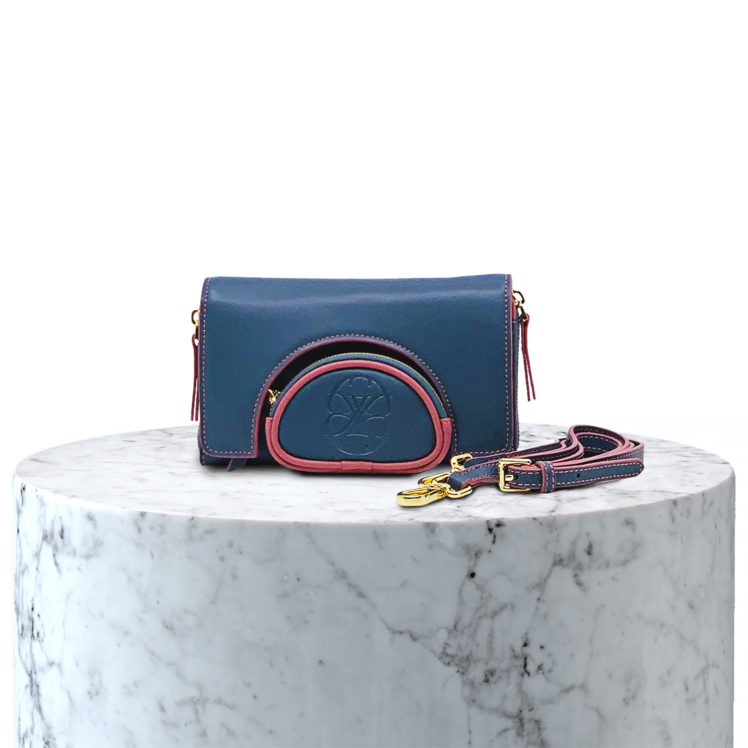 pochette en cuir 