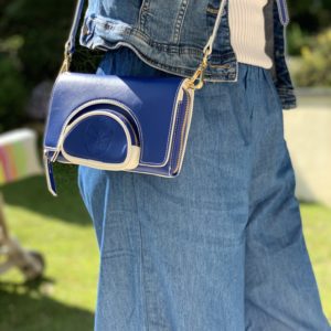Pochette Mylène Majorelle Microfibre