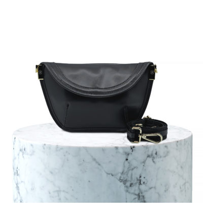 Sac banane Valentina grigio