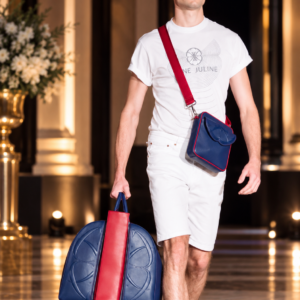 weekender olivier- détail du sac Lyne Juline