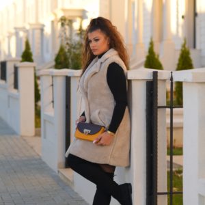 Pochette Mae XL Tricolor