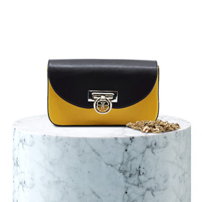 Mae XL Tricolor Clutch Tasche