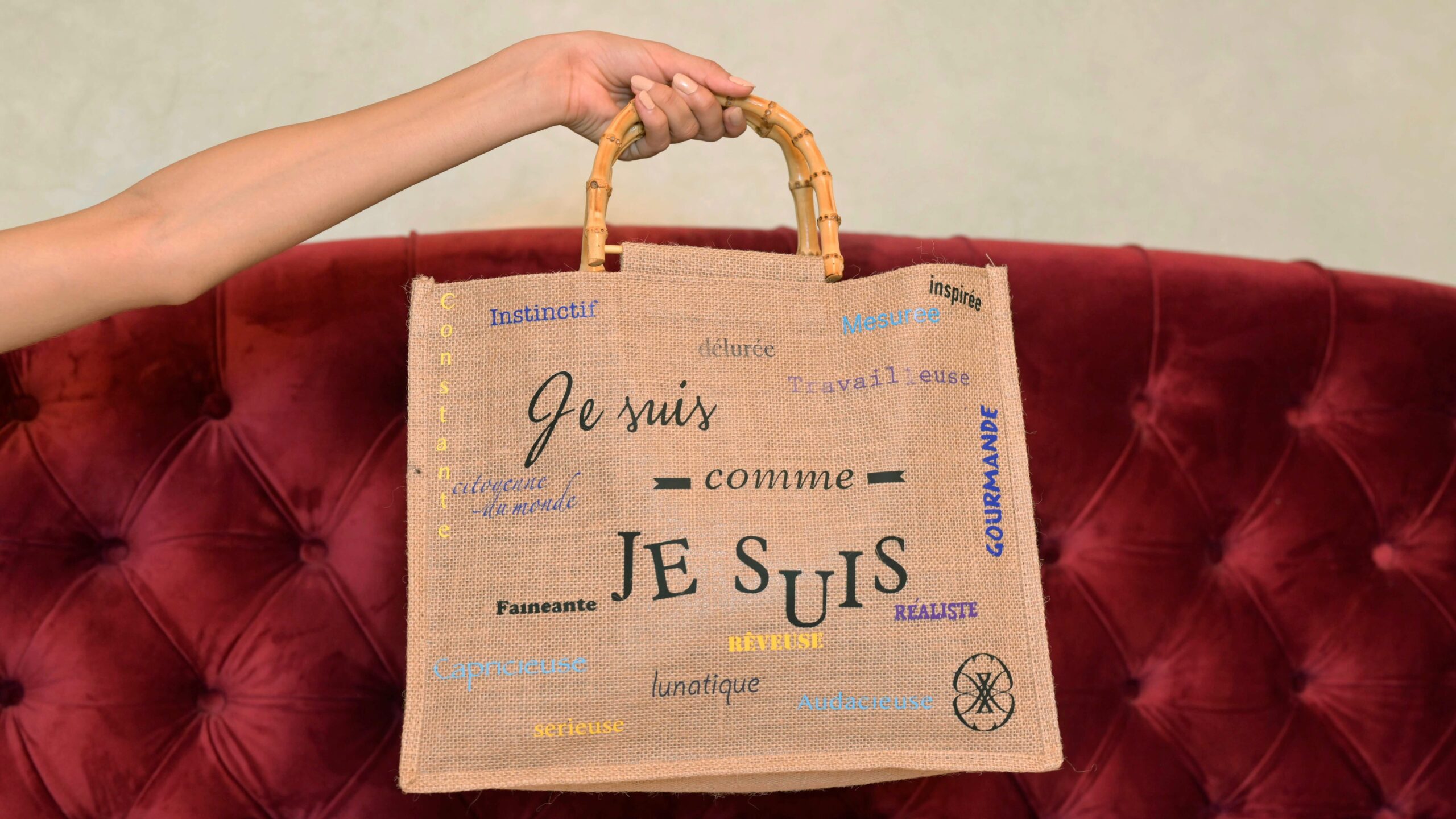 Merci Beaucoup French Slogan Tote Bag