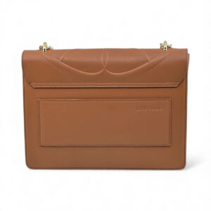 Sac Ophra – Édition Cognac en Cuir Lisse