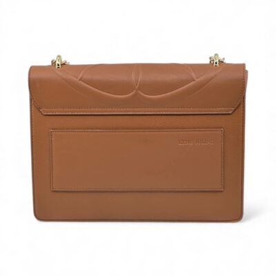 Sac Ophra – Édition Cognac en Cuir Lisse